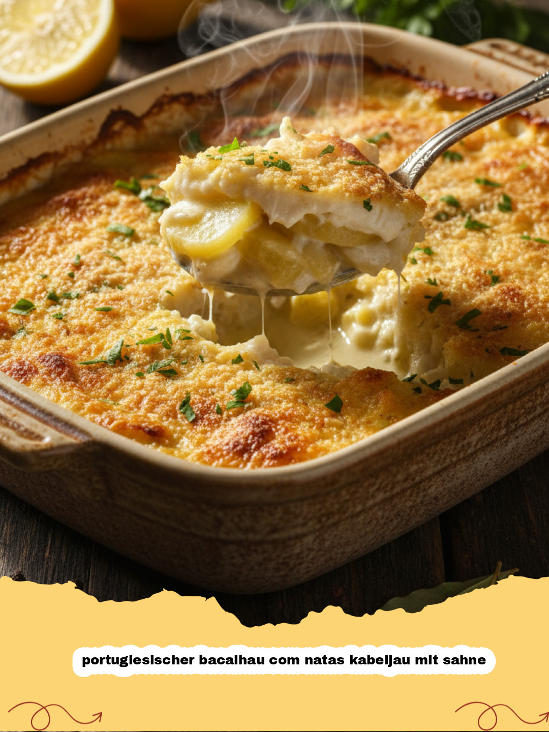 Portugiesischer Bacalhau com Natas: Der ultimative Leitfaden für cremigen Kabeljau mit Sahne