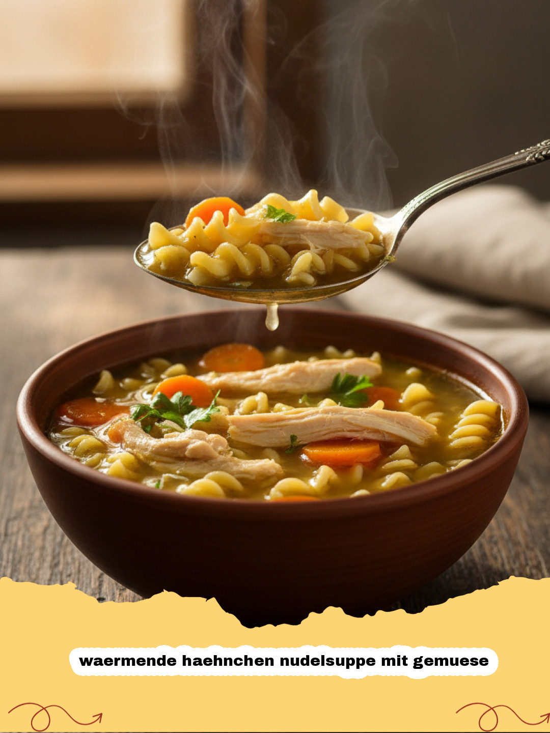 Das Ultimative Rezept für Wärmende Hähnchen-Nudelsuppe mit Gemüse: Seelenfutter für kalte Tage