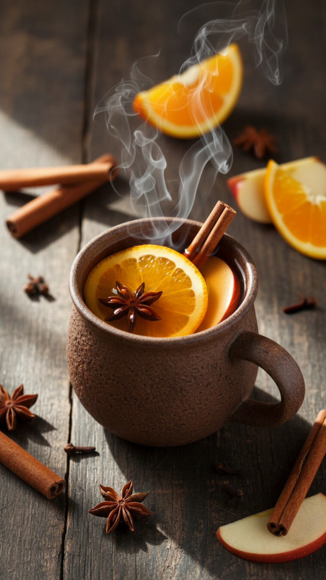 Warmer Apfel-Zimt-Punsch (Alkoholfrei) Preparation