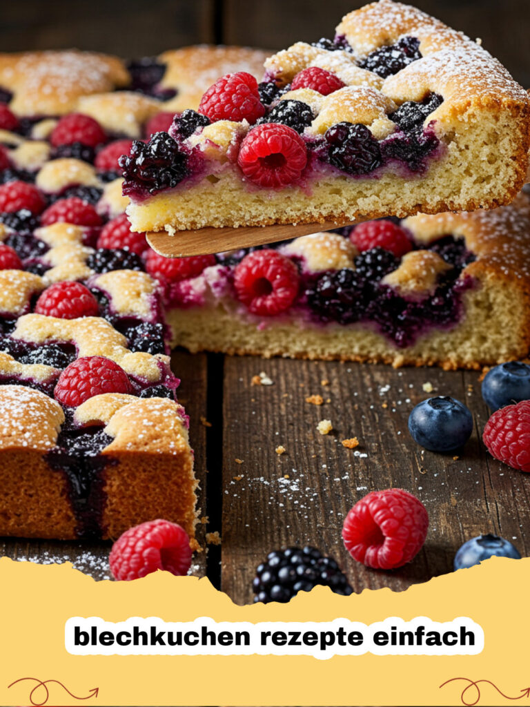 blechkuchen rezepte einfach - Saftiger Zitronen-Blechkuchen mit weißer Glasur auf einem Backblech