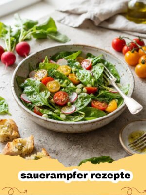 Cremige Sauerampfersuppe: Ein Frühlingsgenuss für Gaumen & Seele