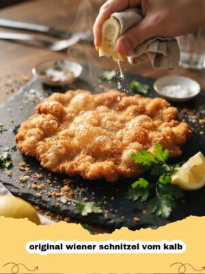 Das einzig wahre Original Wiener Schnitzel vom Kalb: Ein kulinarischer Traum wird wahr!