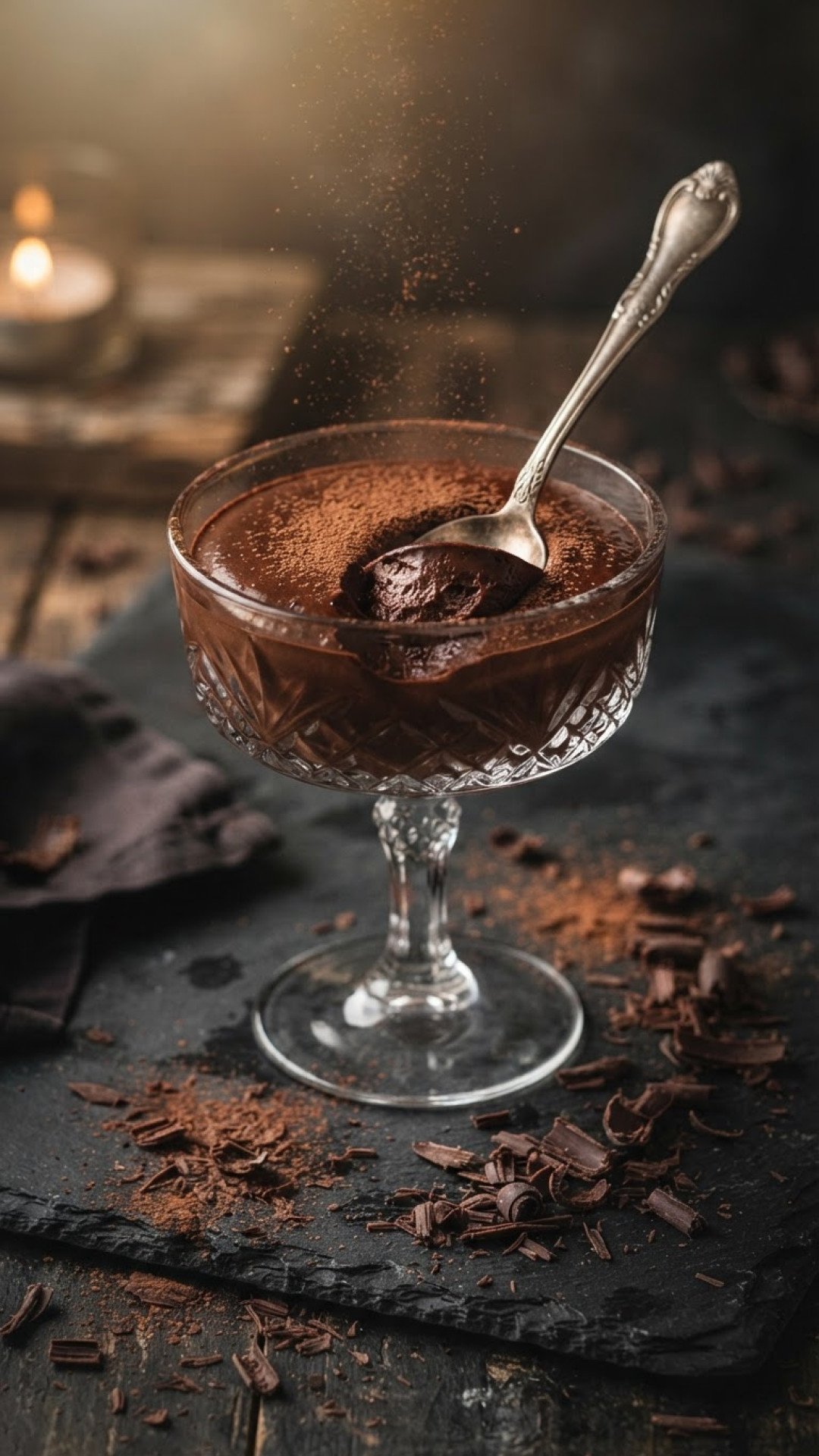 Klassische Mousse au Chocolat (Alkoholfrei) Preparation